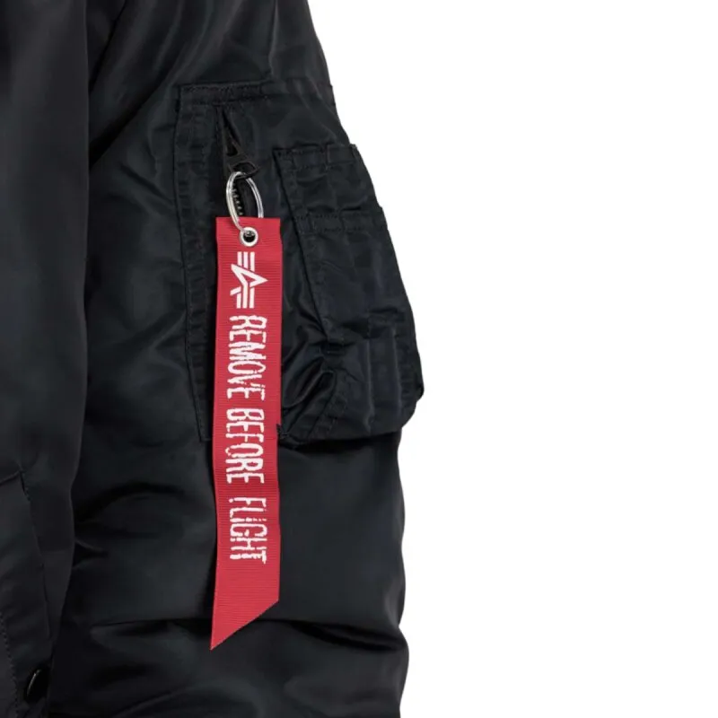 Alpha Industries Herren Bomberjacke MA-1 D-Tec SE black/reflective
