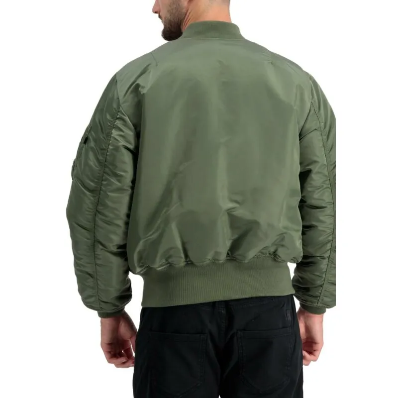 Alpha Industries Herren Bomberjacke MA-1 (Heritage) sage green