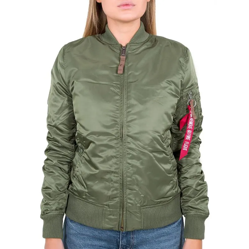 Alpha Industries MA-1 VF 59 Wmn Damen Bomberjacke sage green