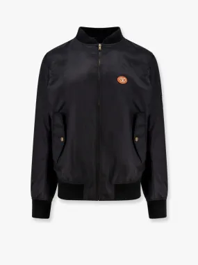 Bomberjacke Valentino Black Bomber Jacket 6V3CI1725CM0NO