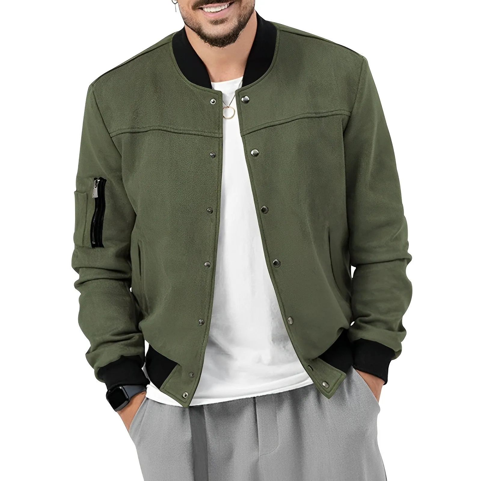Colson - Elegante Bomberjacke aus Wildleder