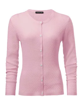 Damen Strickjacke von PATRIZIA DINI rosé