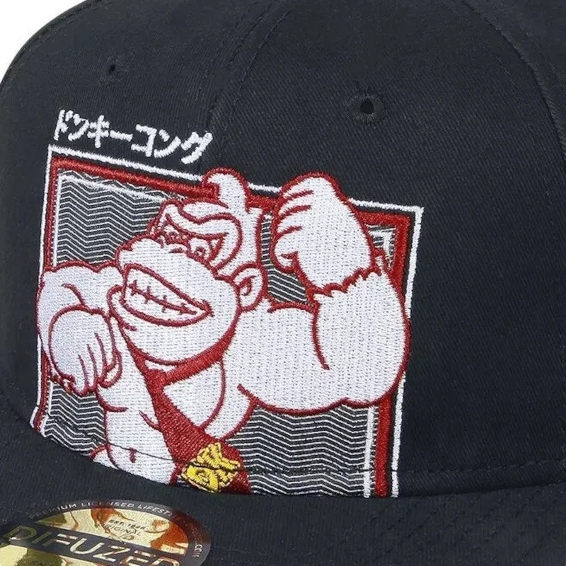 Donkey Kong Japan Edition Snapback Cap – Super Mario Difuzed Kappe