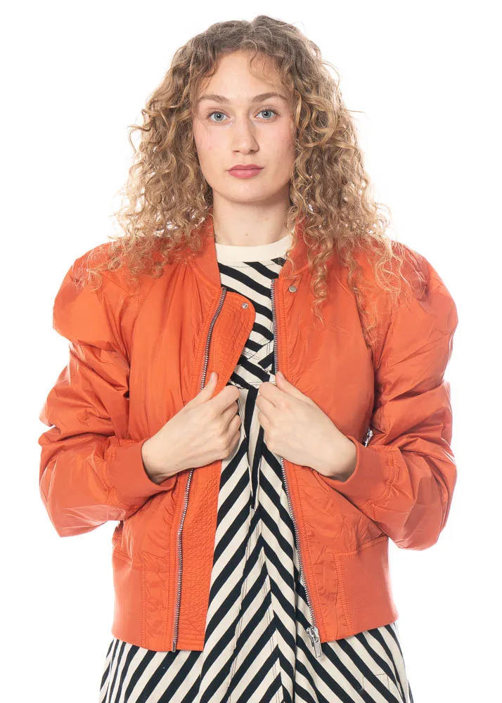 DRKSHDW by Rick Owens, orange Bomberjacke 