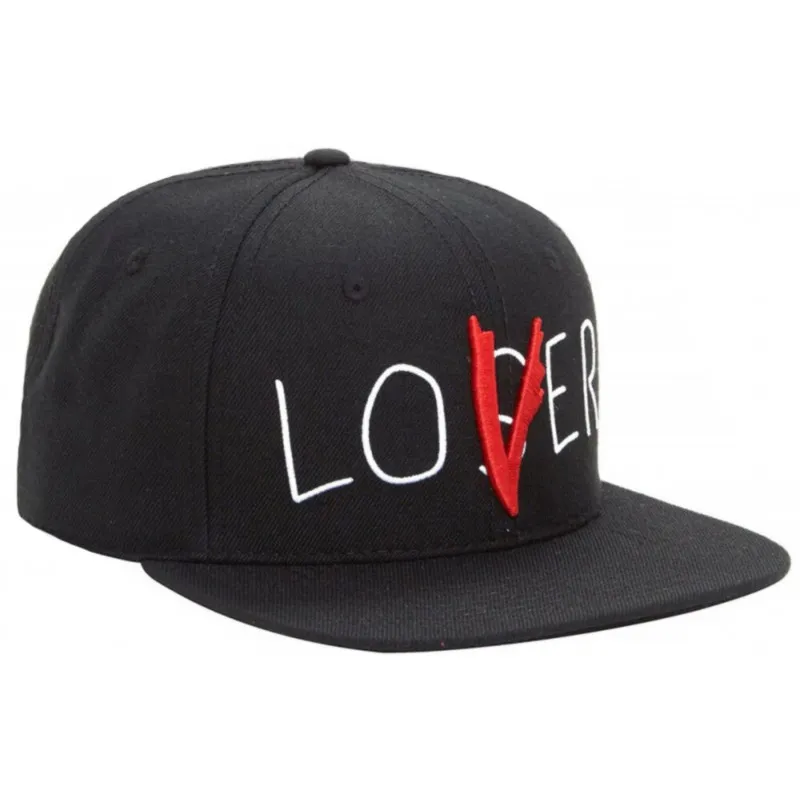 Es/It Horror Cap – Lover Loser Club Snapback Kappe in Schwarz