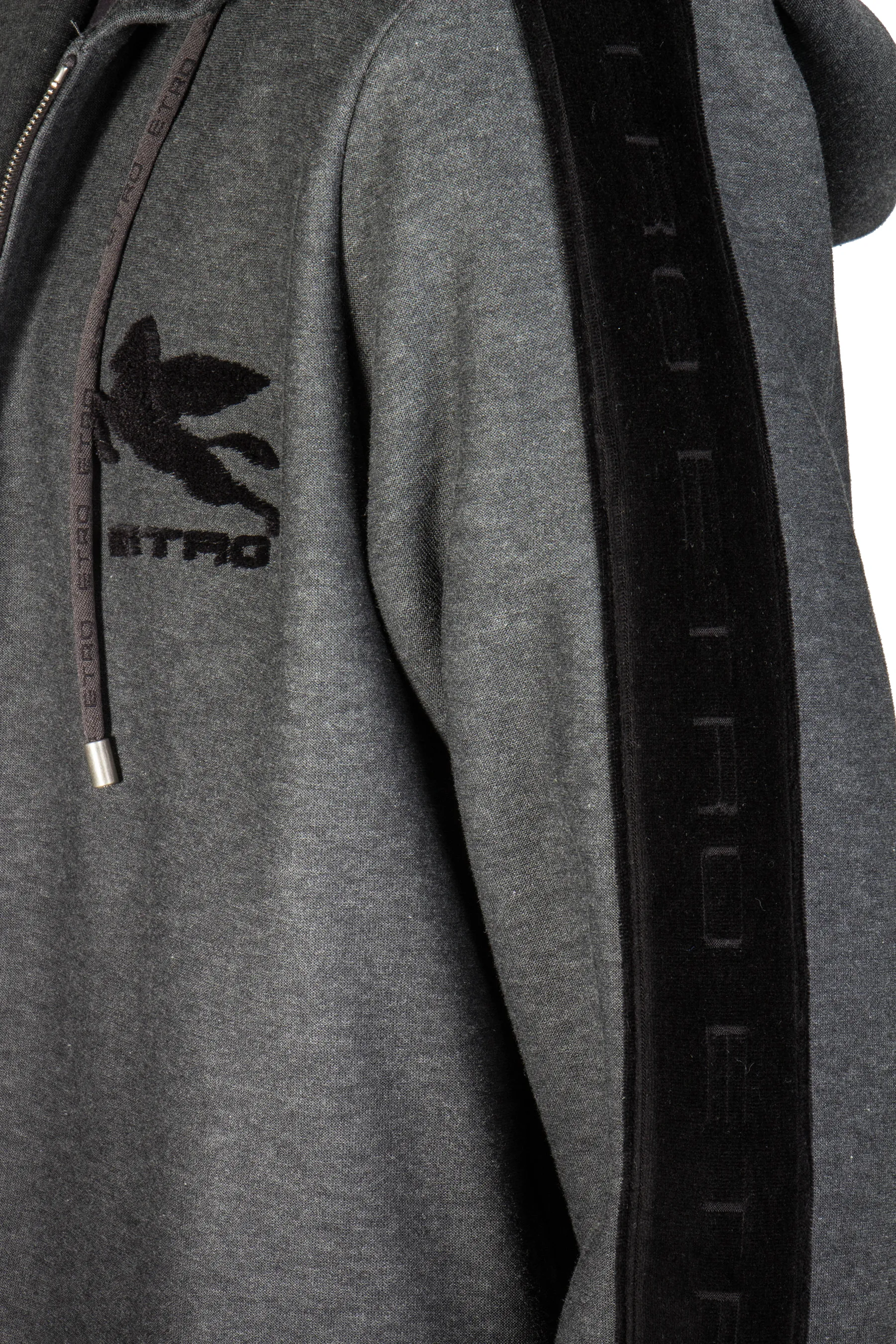 ETRO Logo Zip-Hoodie  