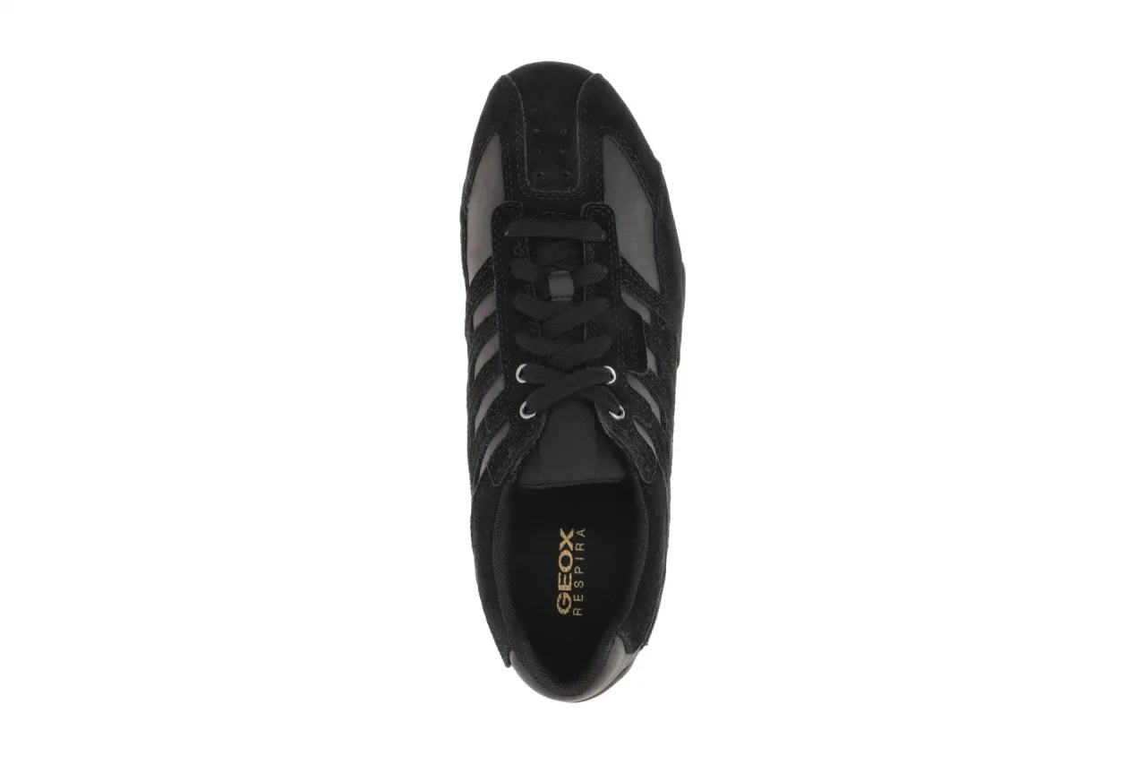 Geox Snake Schuhe Sneakers schwarz U4507A