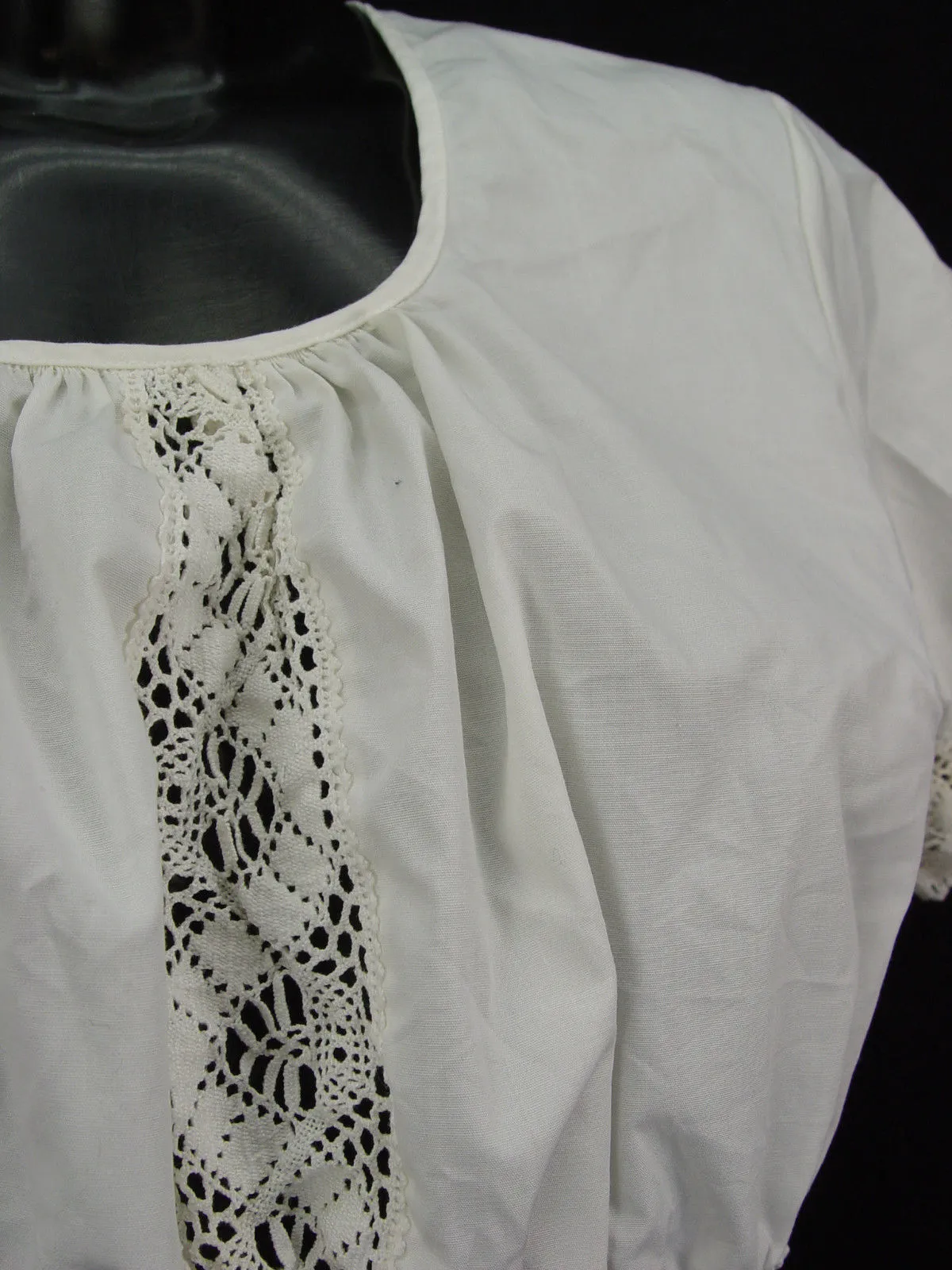 Gr42 Dirndlbluse LOTTI MODELL  Bluse für Dirndl Trachtenbluse B3107