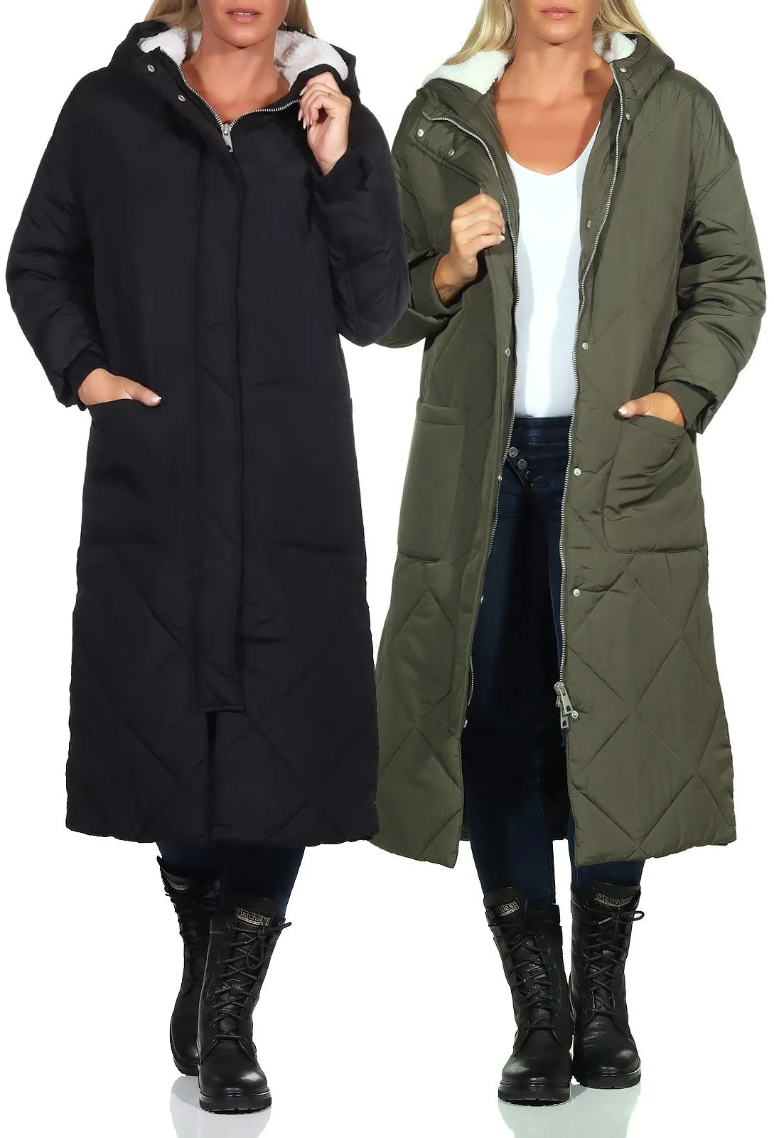 Hailys Damen Steppmantel Ma44lin