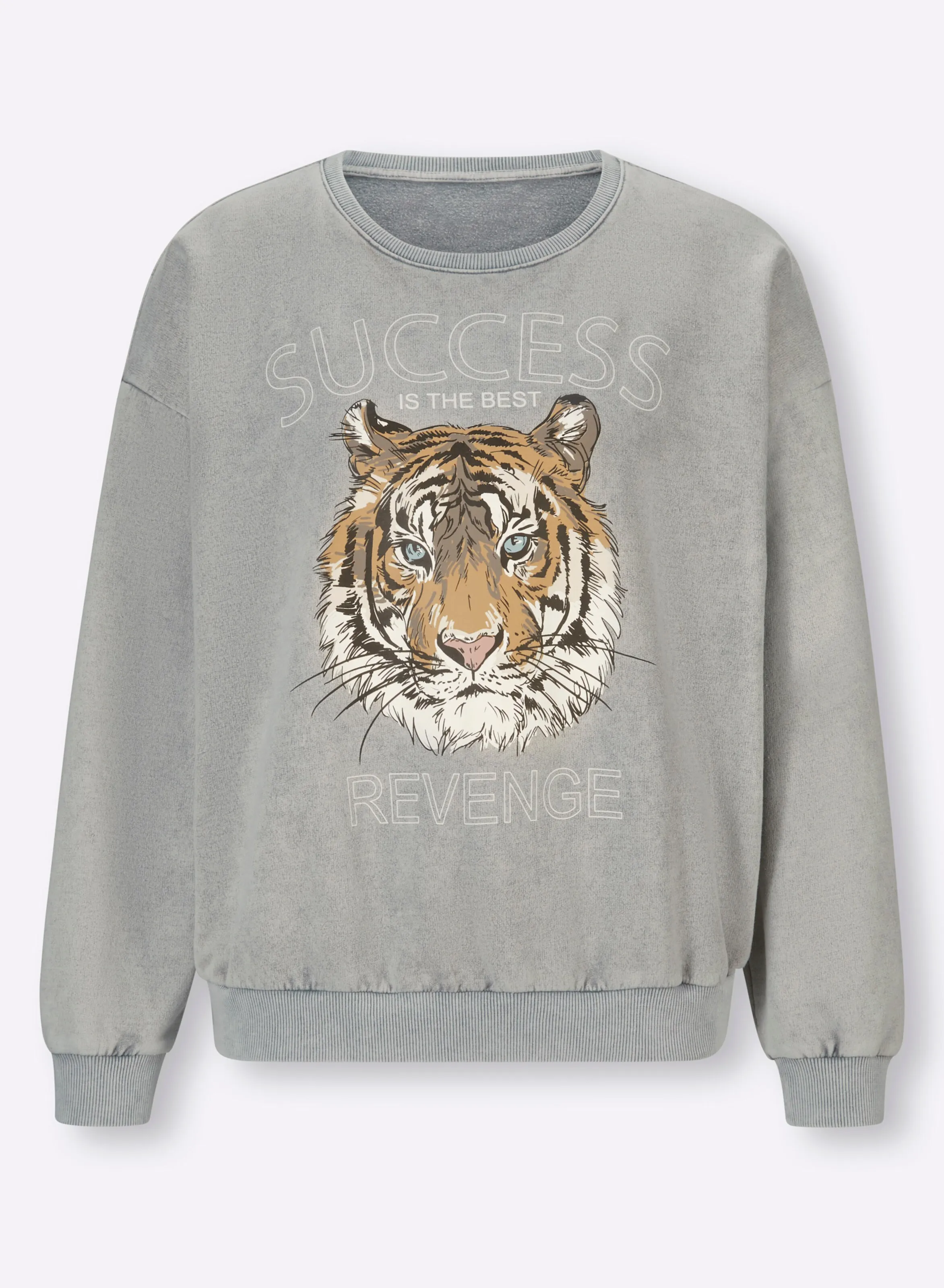 heine Sweatshirt in steingrau