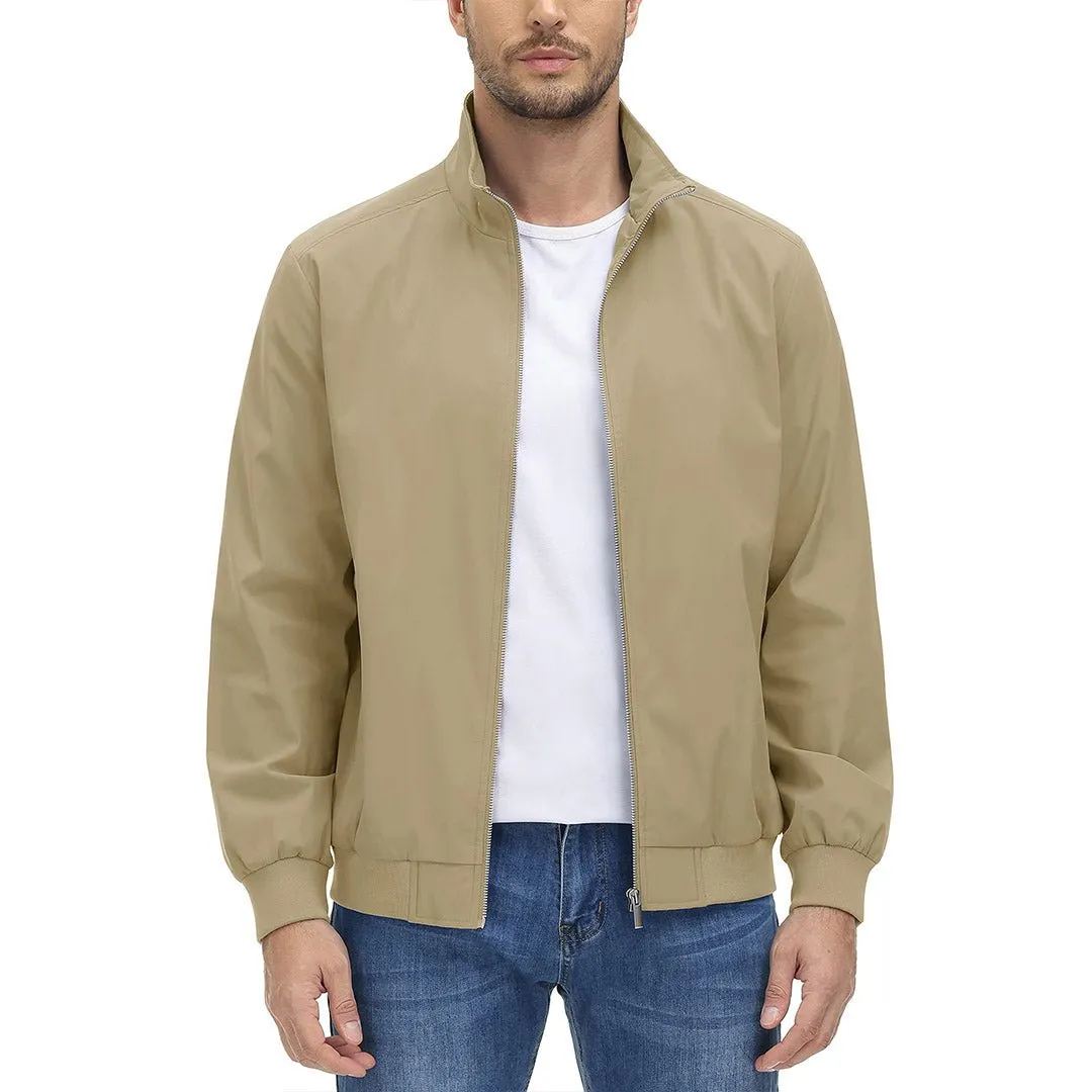 Herren leichte lässige Bomberjacke