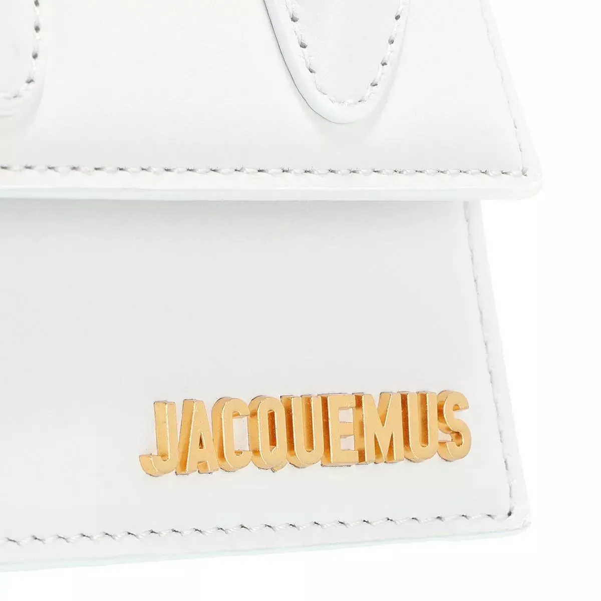   Jacquemus  Le Chiquito Top Handle Bag Leather White  Mikrotasche 
