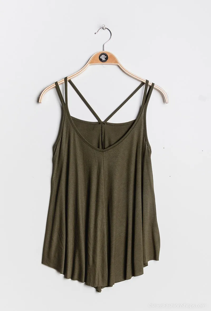Jersey tank top
