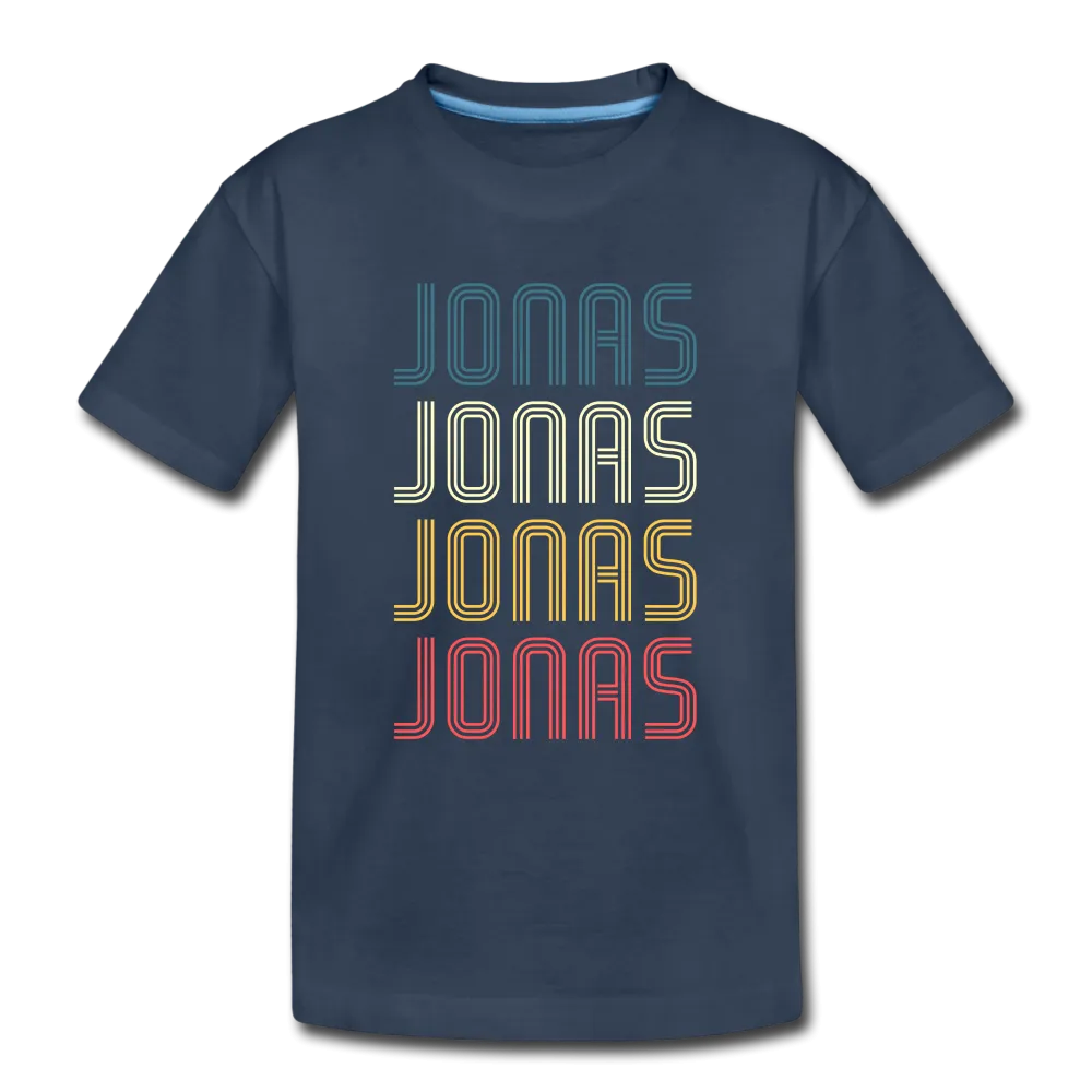 JONAS Geburtstagsgeschenk Namens Kinder T-Shirt