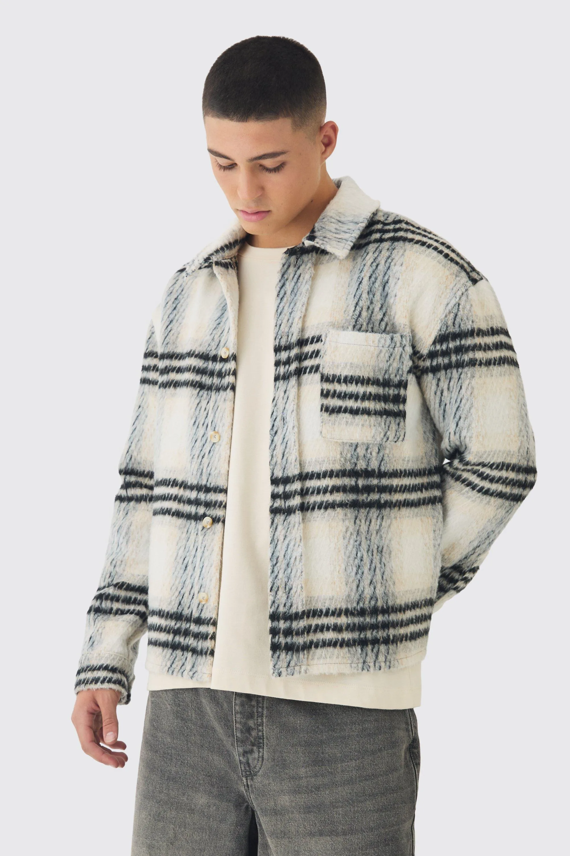 Kariertes Overshirt