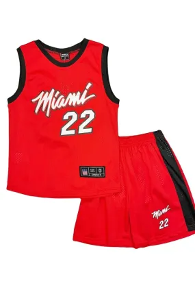 Kid's basket_ball jersey set