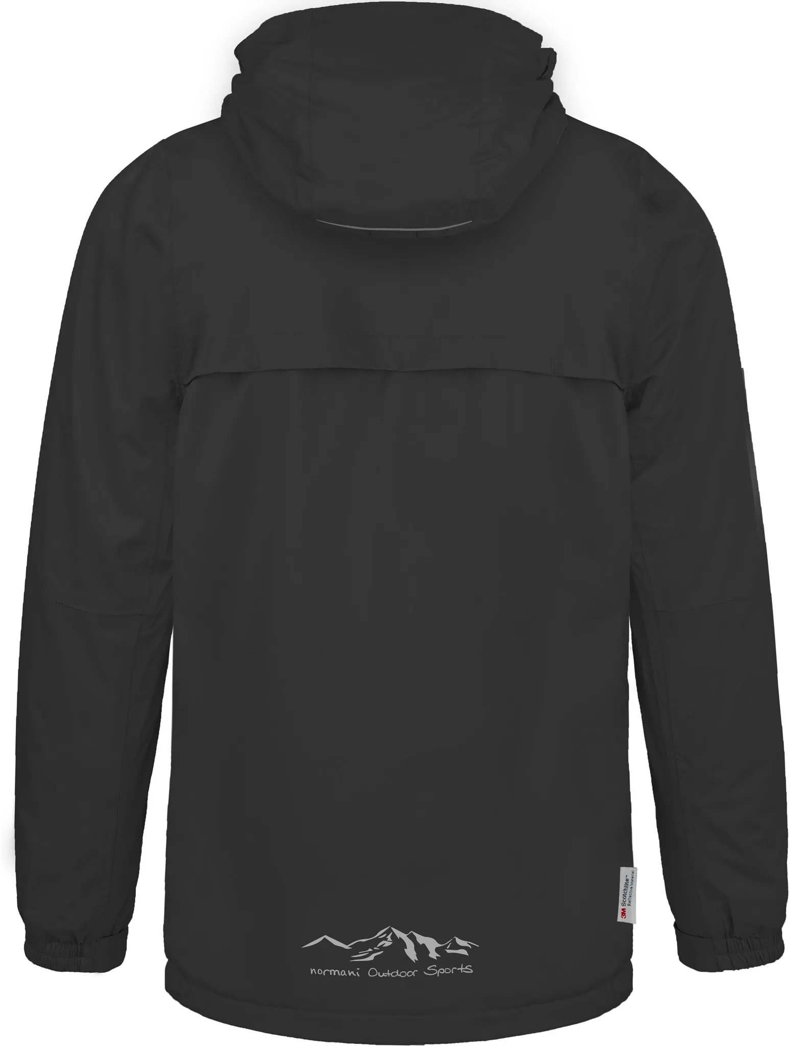 Kinder Regenjacke mit Fleecefutter „Taunton“ Schwarz