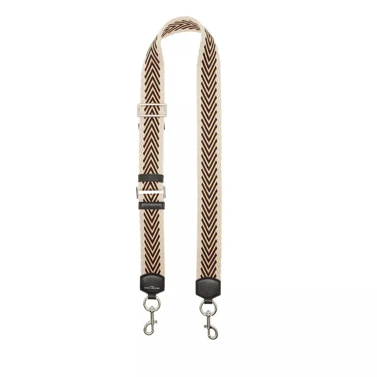   Marc Jacobs  The Arrow Striped Bag Strap Black  Schulterriemen 