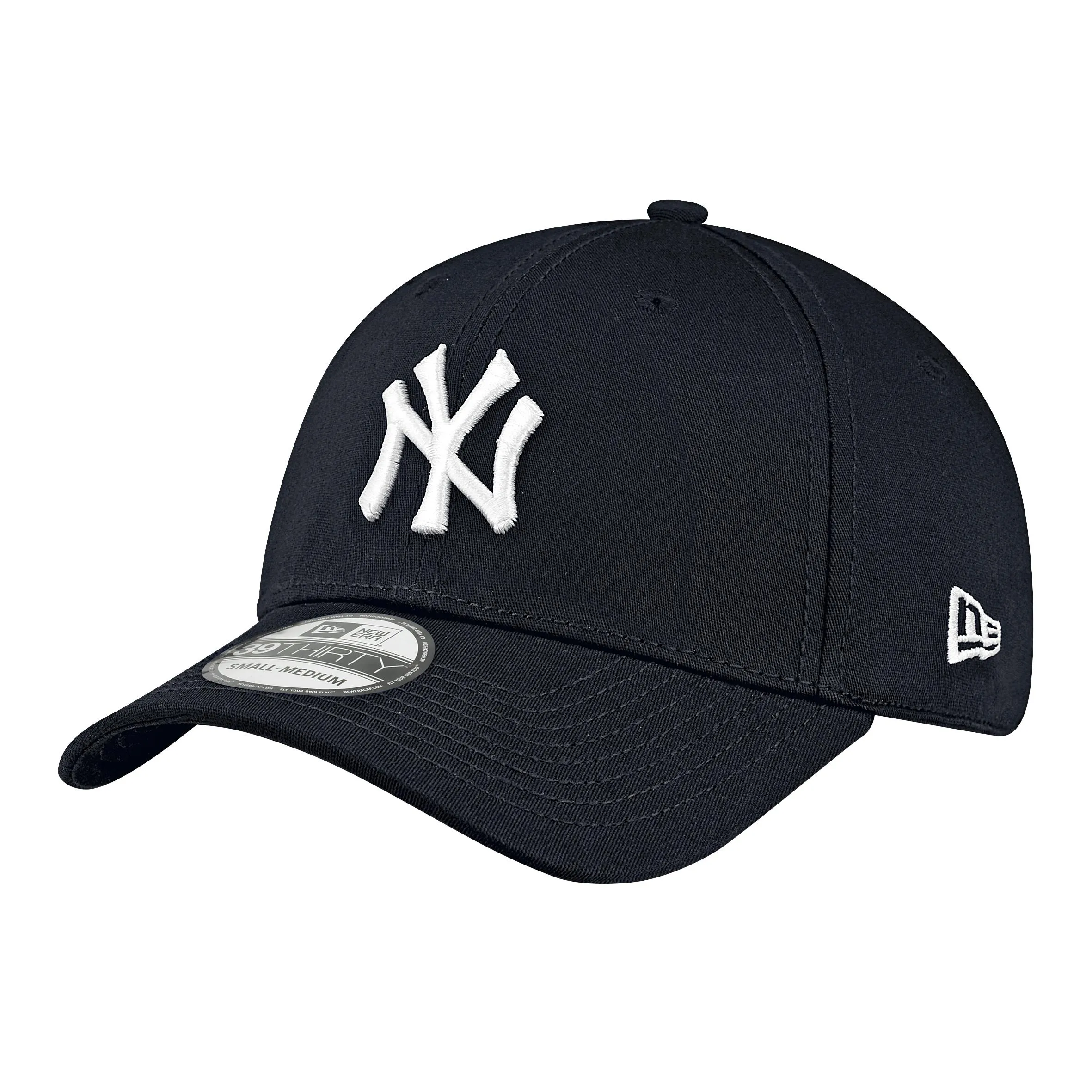 New Era 39THIRTY NEW YORK YANKEES Cap black-white im Online Shop von kaufen