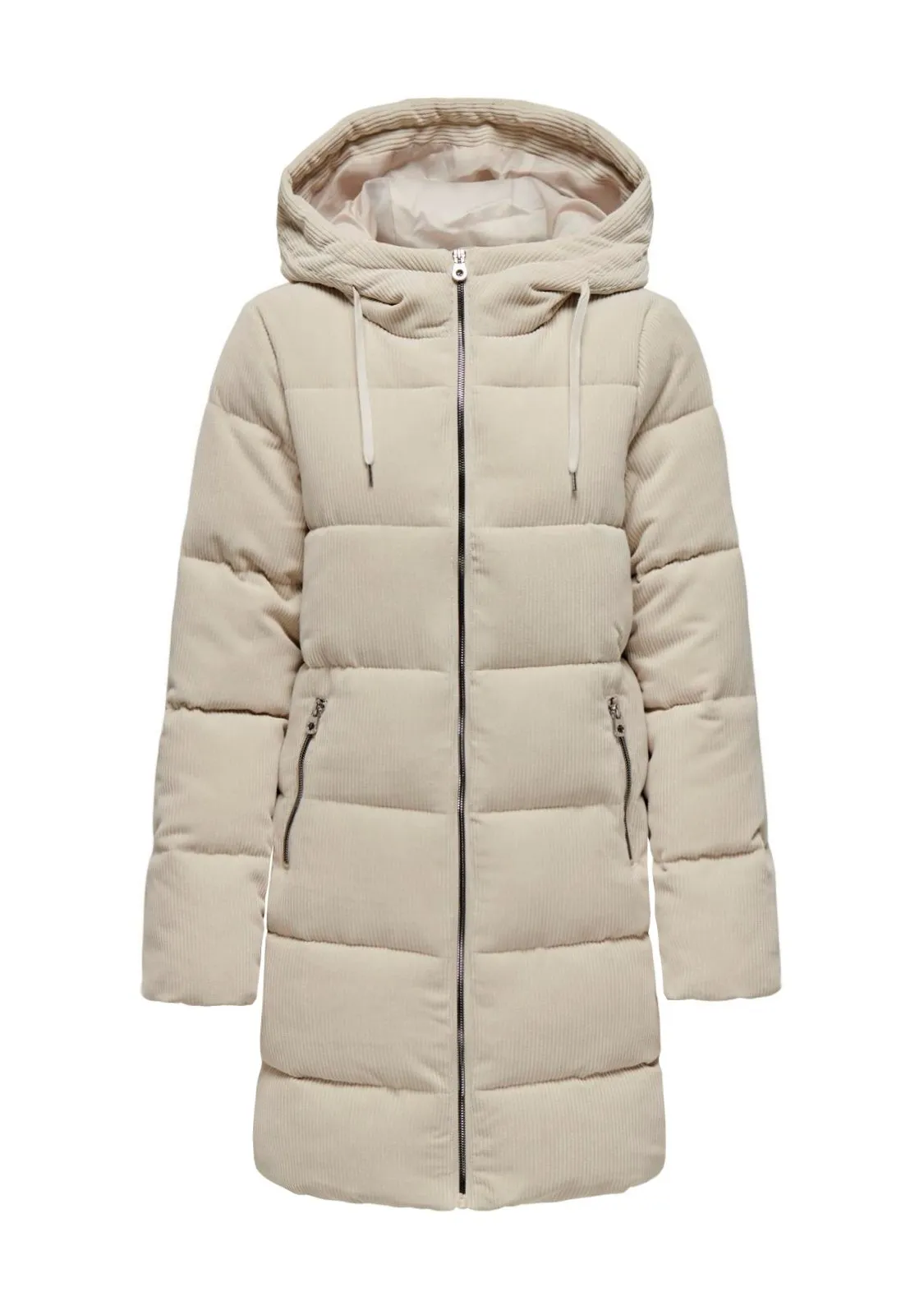 Only Damen Cord-Steppmantel ONLDolly Long Corduroy Puffer