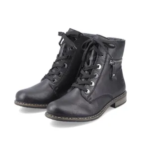Rieker Biker Boots schwarz S24 71208-00