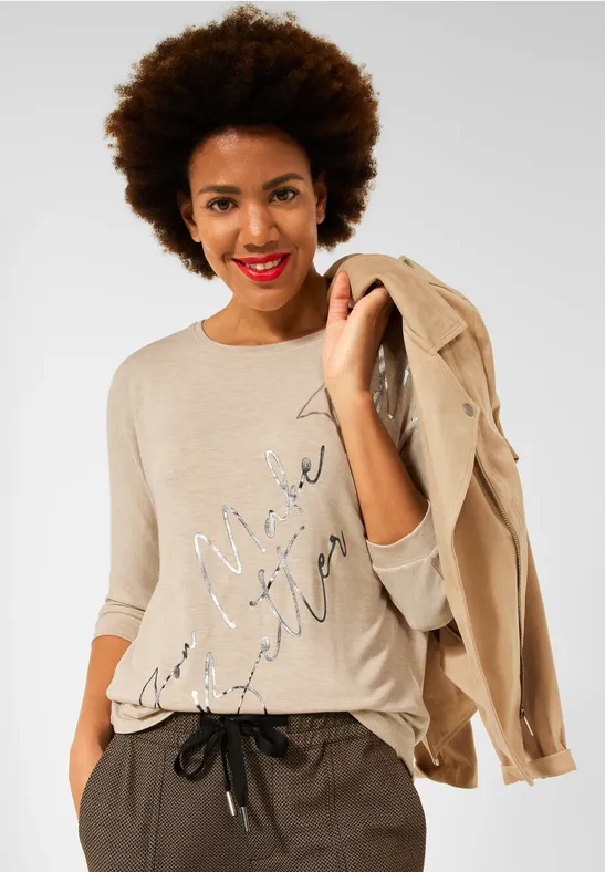 Street One Jersey Shirt  - Style ELLEN
