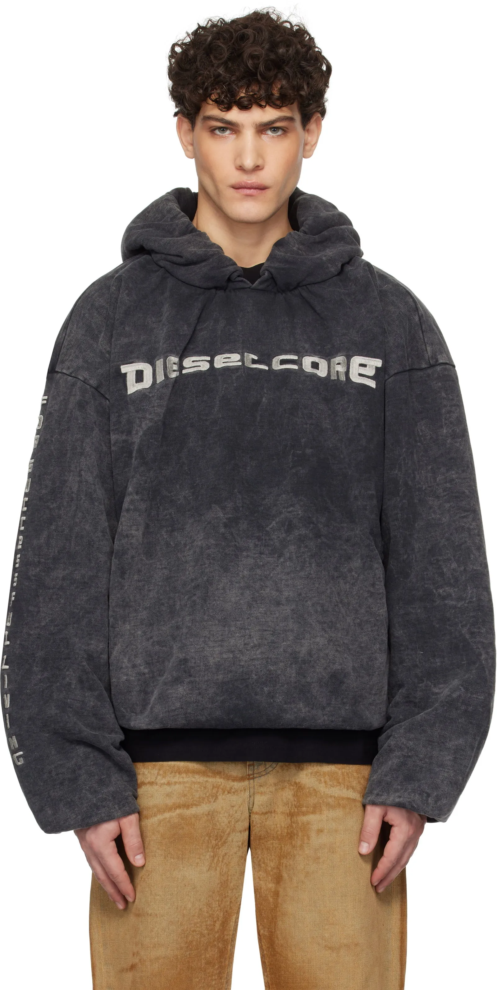 Sweatshirt Diesel Oversized Core Logo Hoodie A15941-0EGBV-02