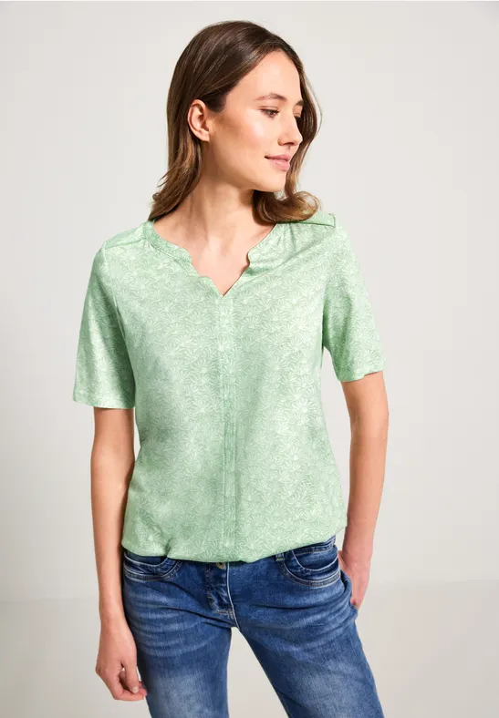 T-Shirt im Tunikastyle