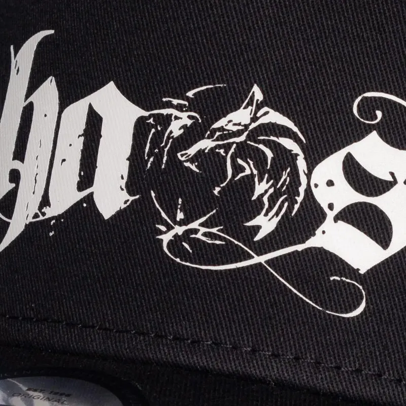 The Witcher Chaos Wolf Cap – Schwarze Baseball Kappe von CD Projekt Red