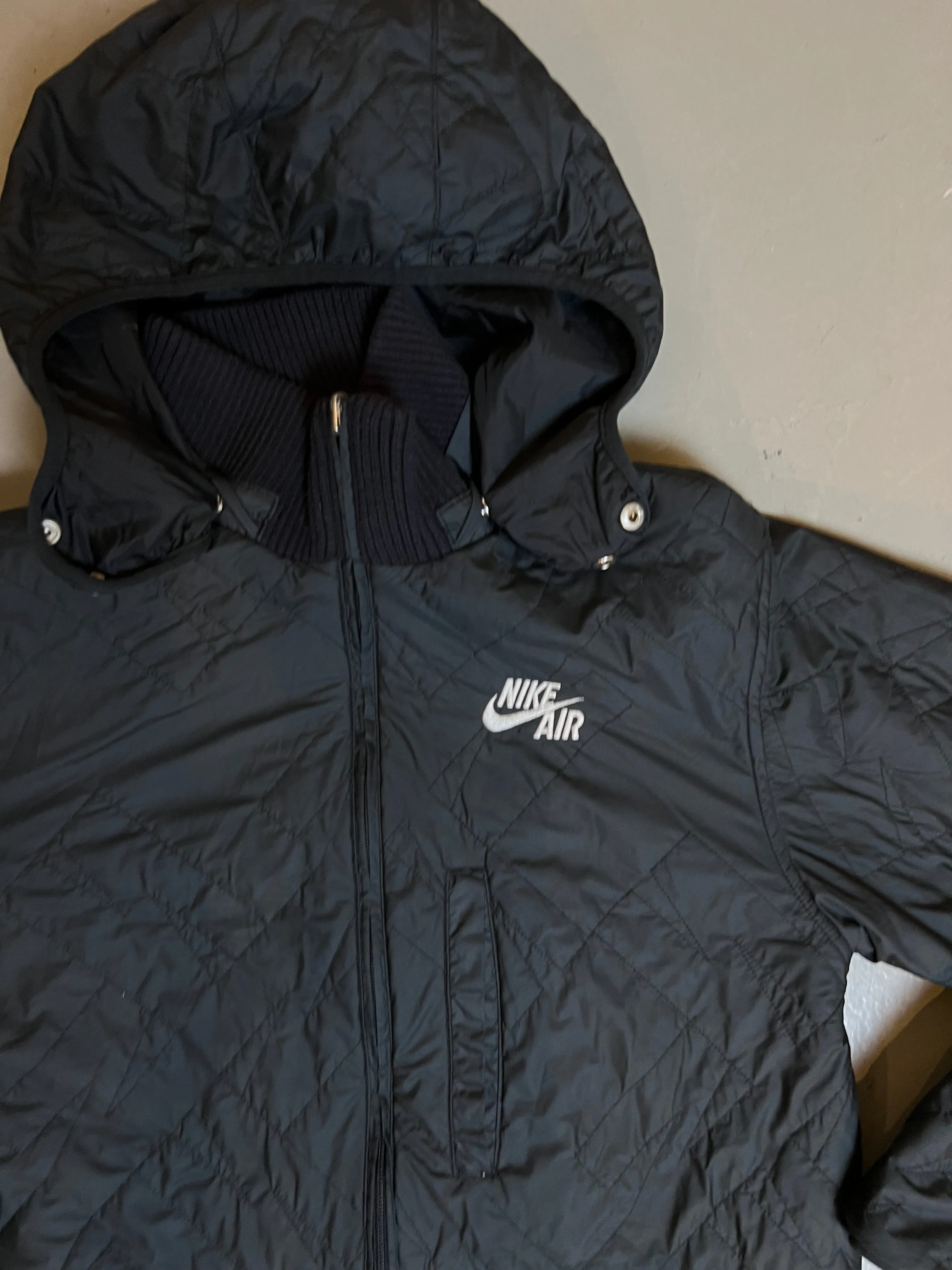 Vintage Black Nike Jacket M/L