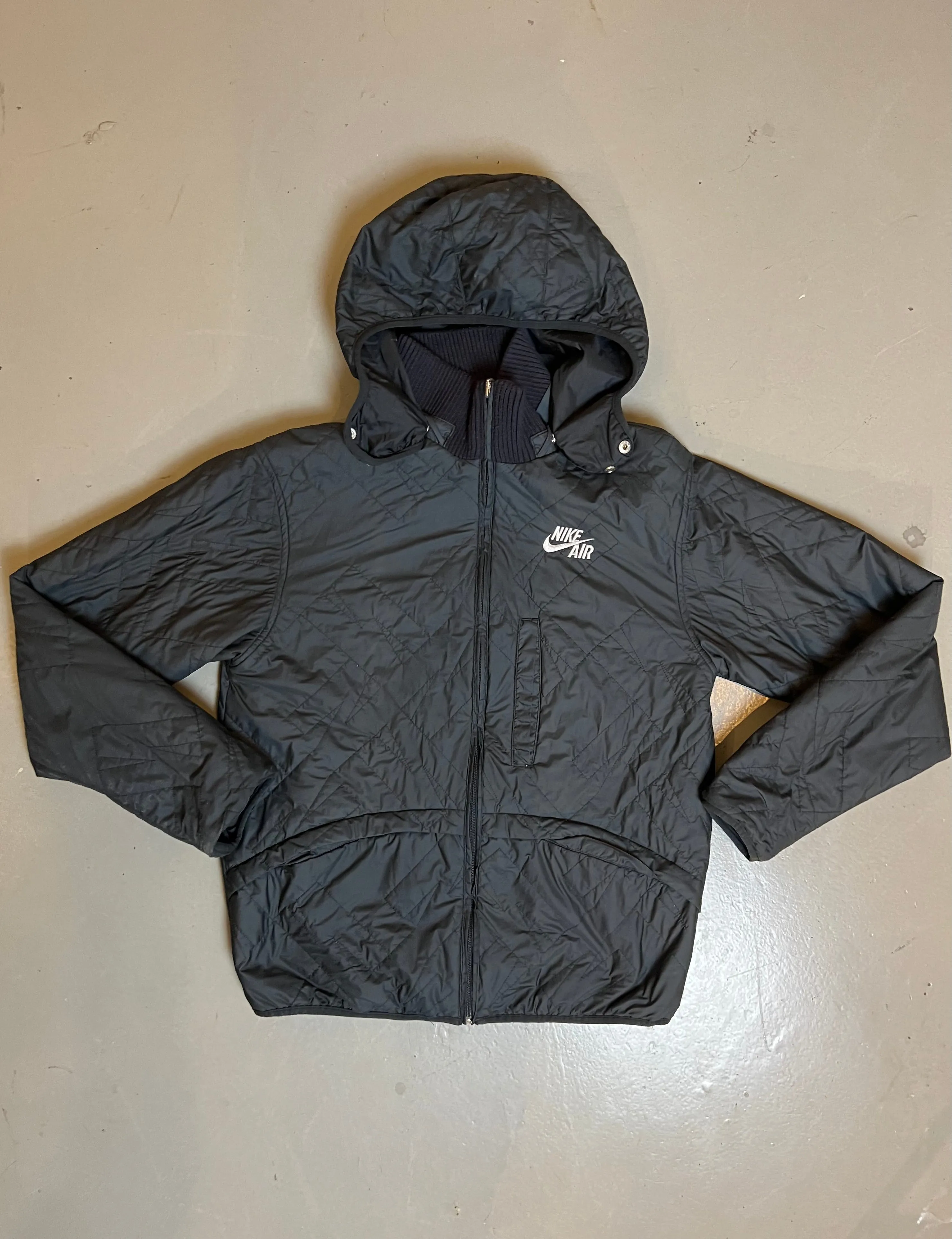 Vintage Black Nike Jacket M/L